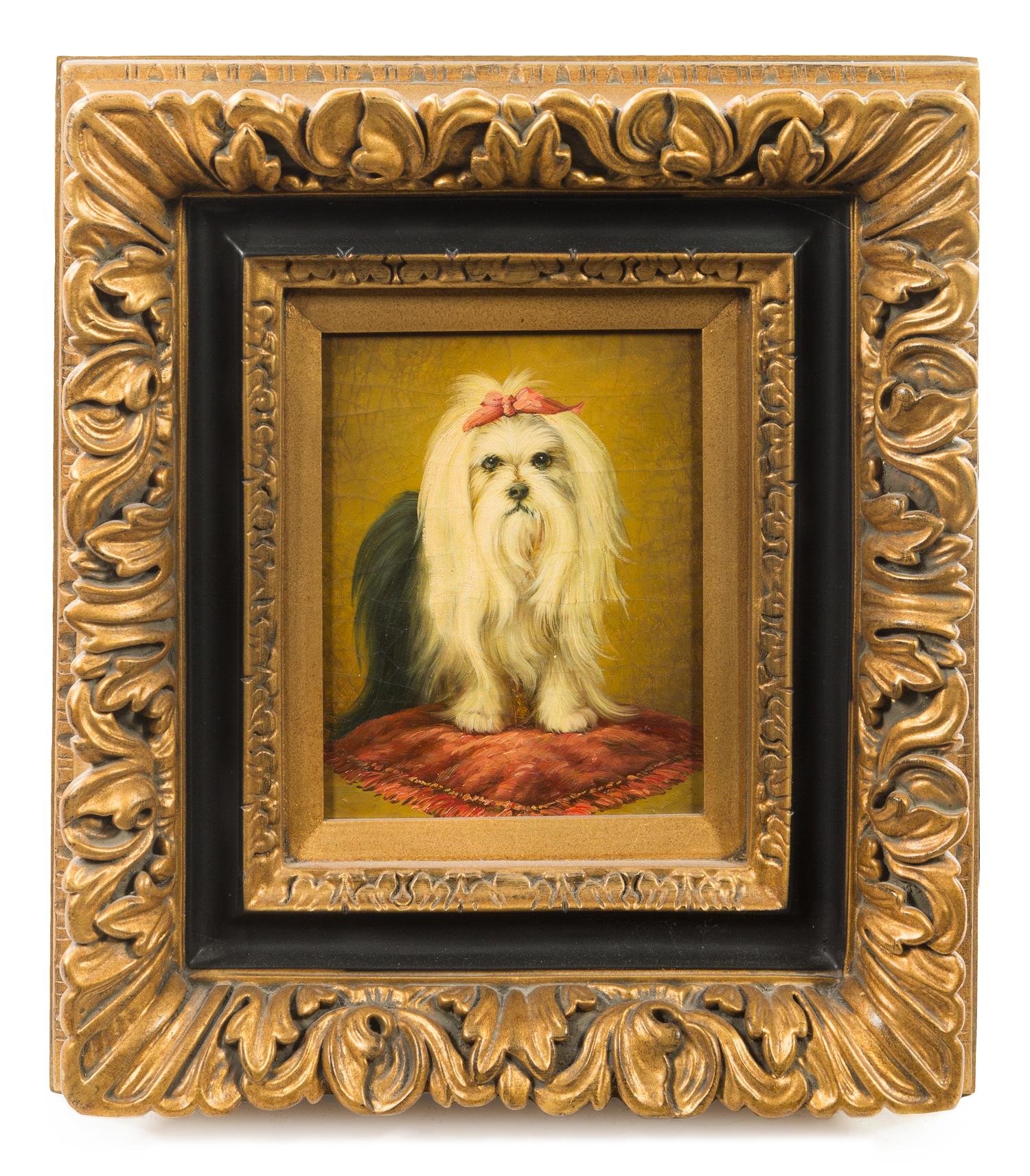 Artist Unknown, (20th century), Long-Haired Maltese