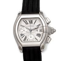 Cartier, Stainless Steel Ref. 2618 'Roadster' Chronograph Wristwatch