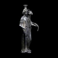 A Roman Bronze Fortuna