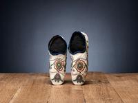 Upper Missouri Beaded Hide Moccasins