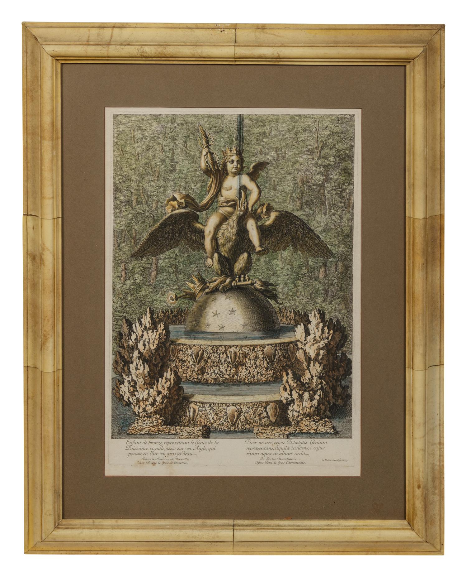 A Group of Handcolored Engravings