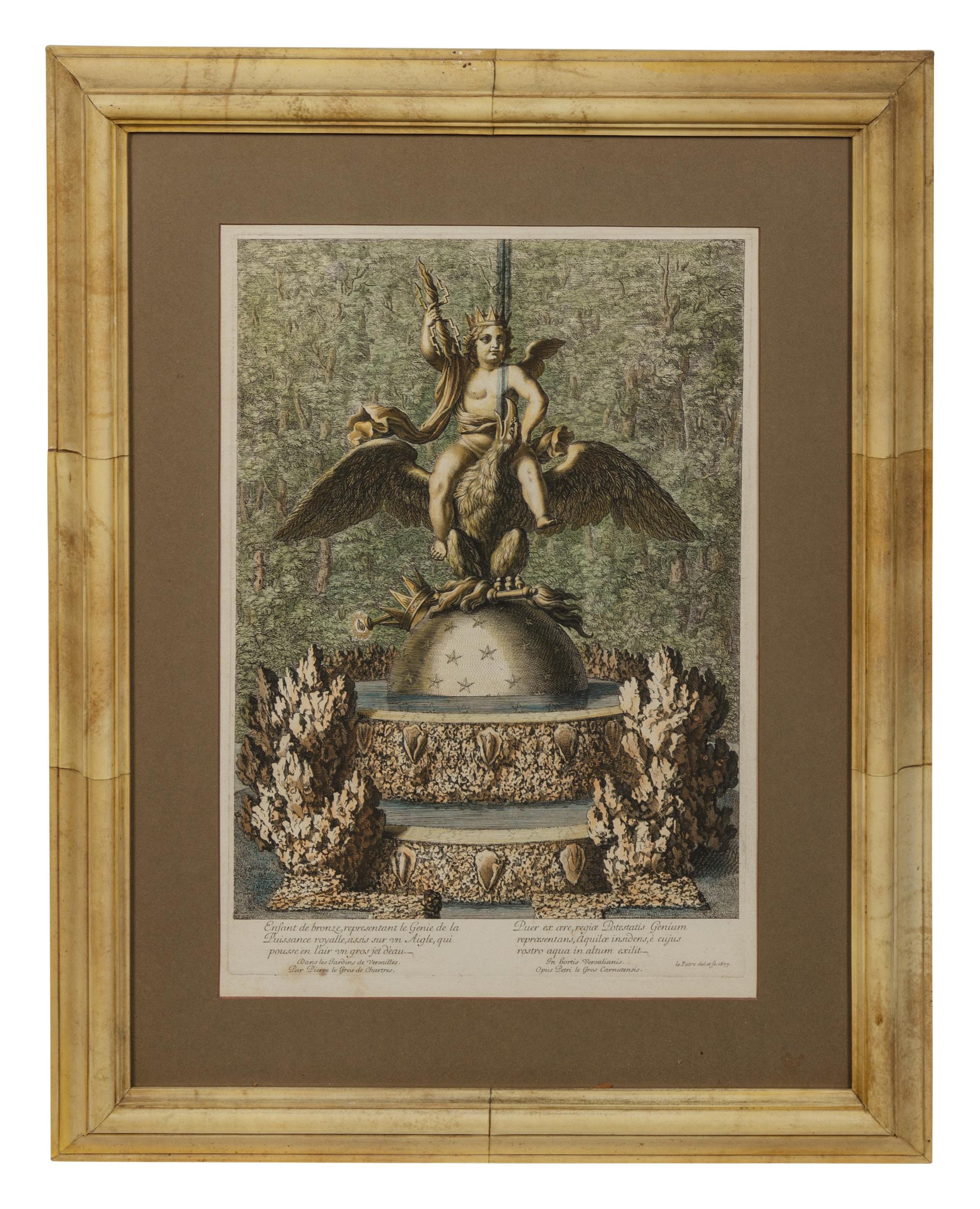 A Group of Handcolored Engravings