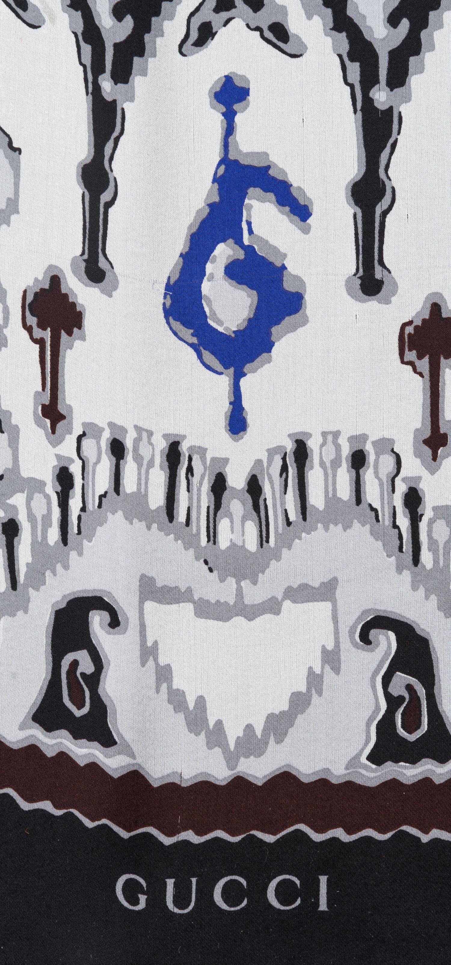 Five Designer Scarves: Louis Vuitton, Givenchy, Gucci, Chanel, Emilio Pucci