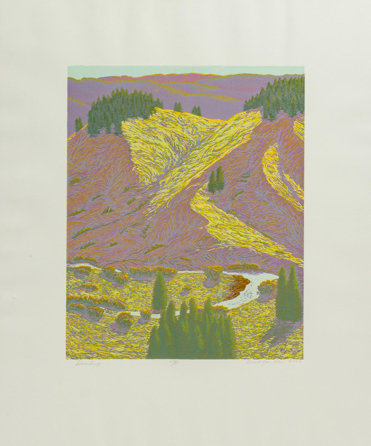 A Group of Four Russell Hamilton Monotypes