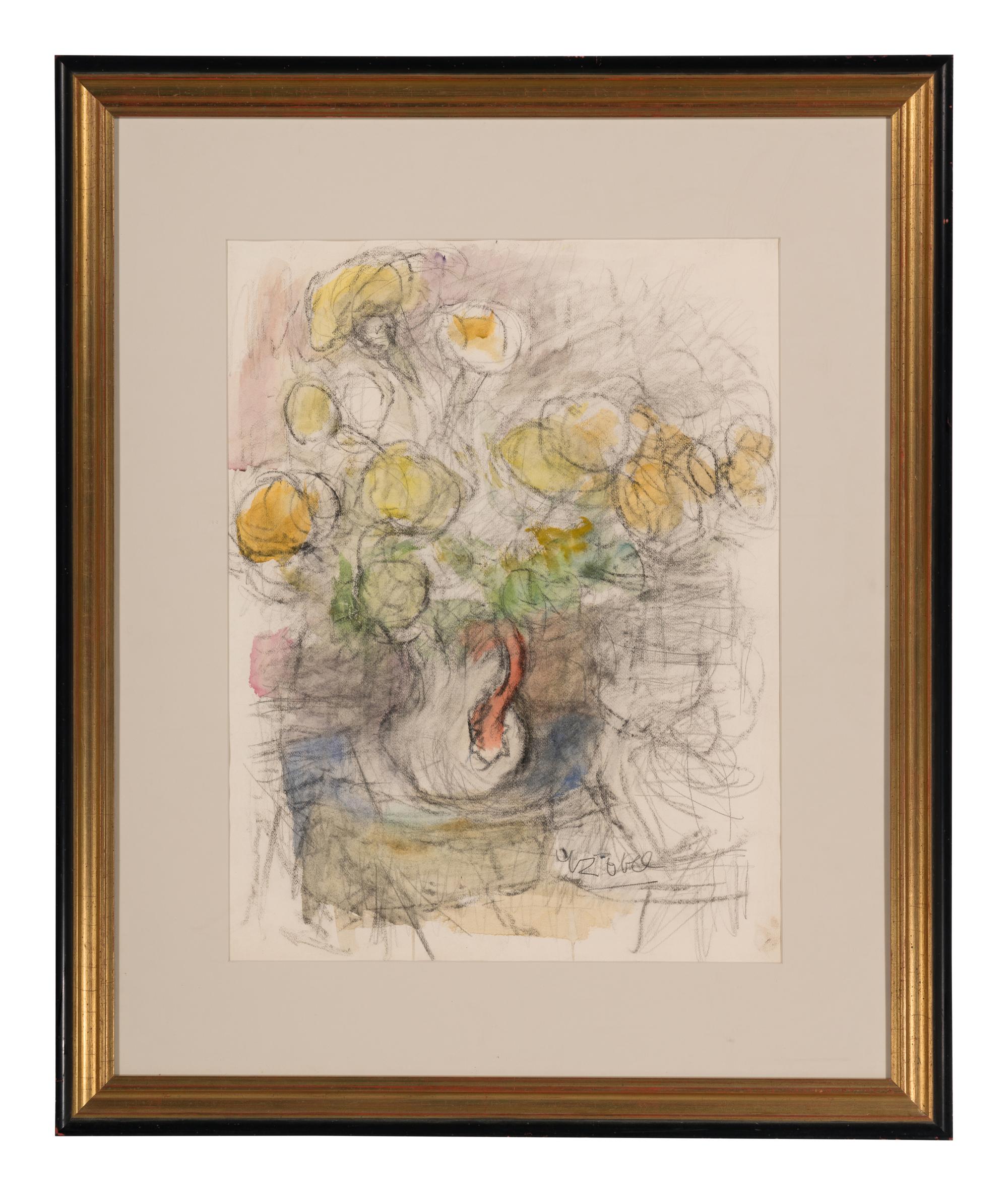 Flowers in a Pitcher , 1969