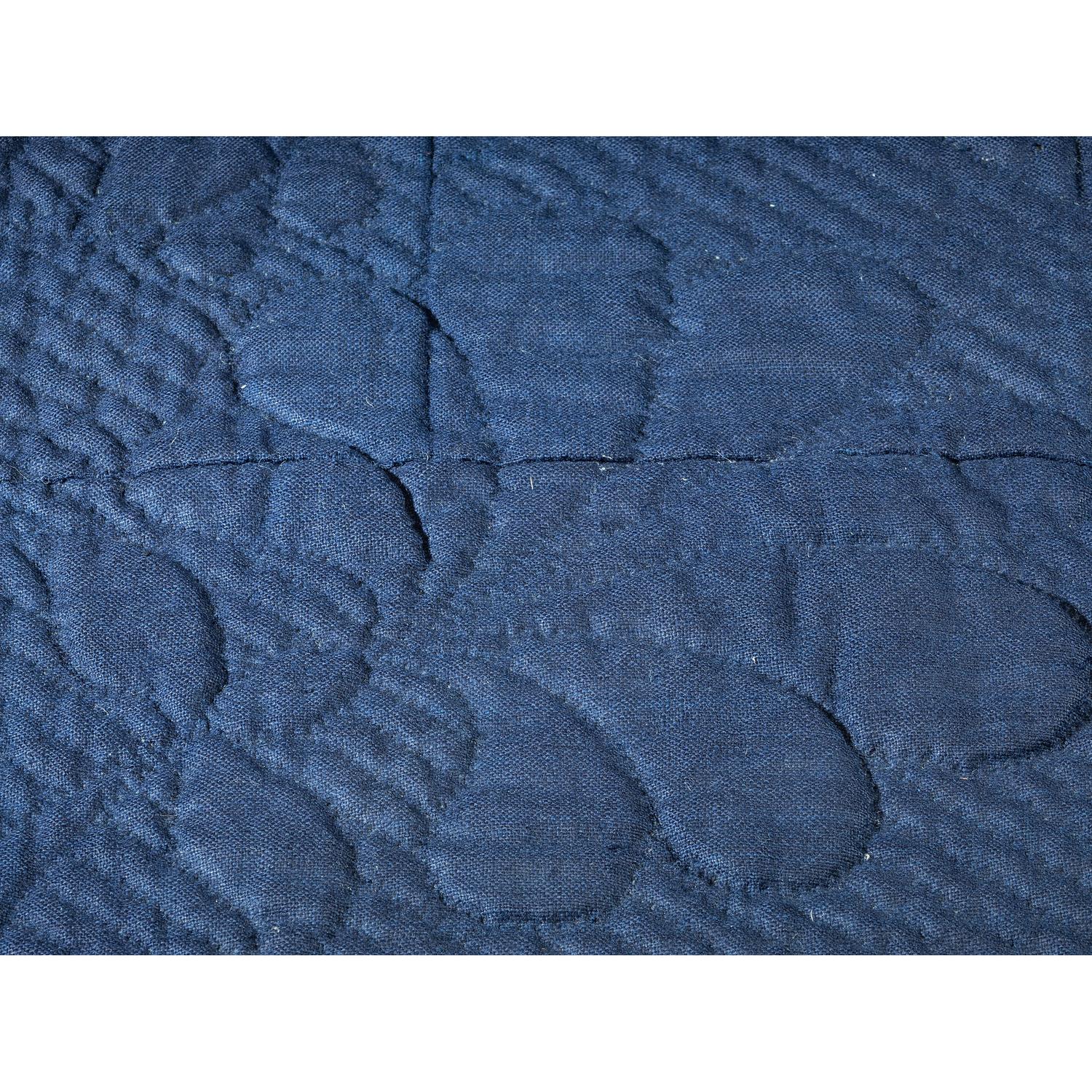 An Indigo Dyed Linsey Woolsey Quilt