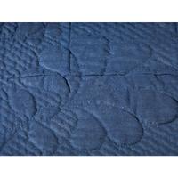 An Indigo Dyed Linsey Woolsey Quilt