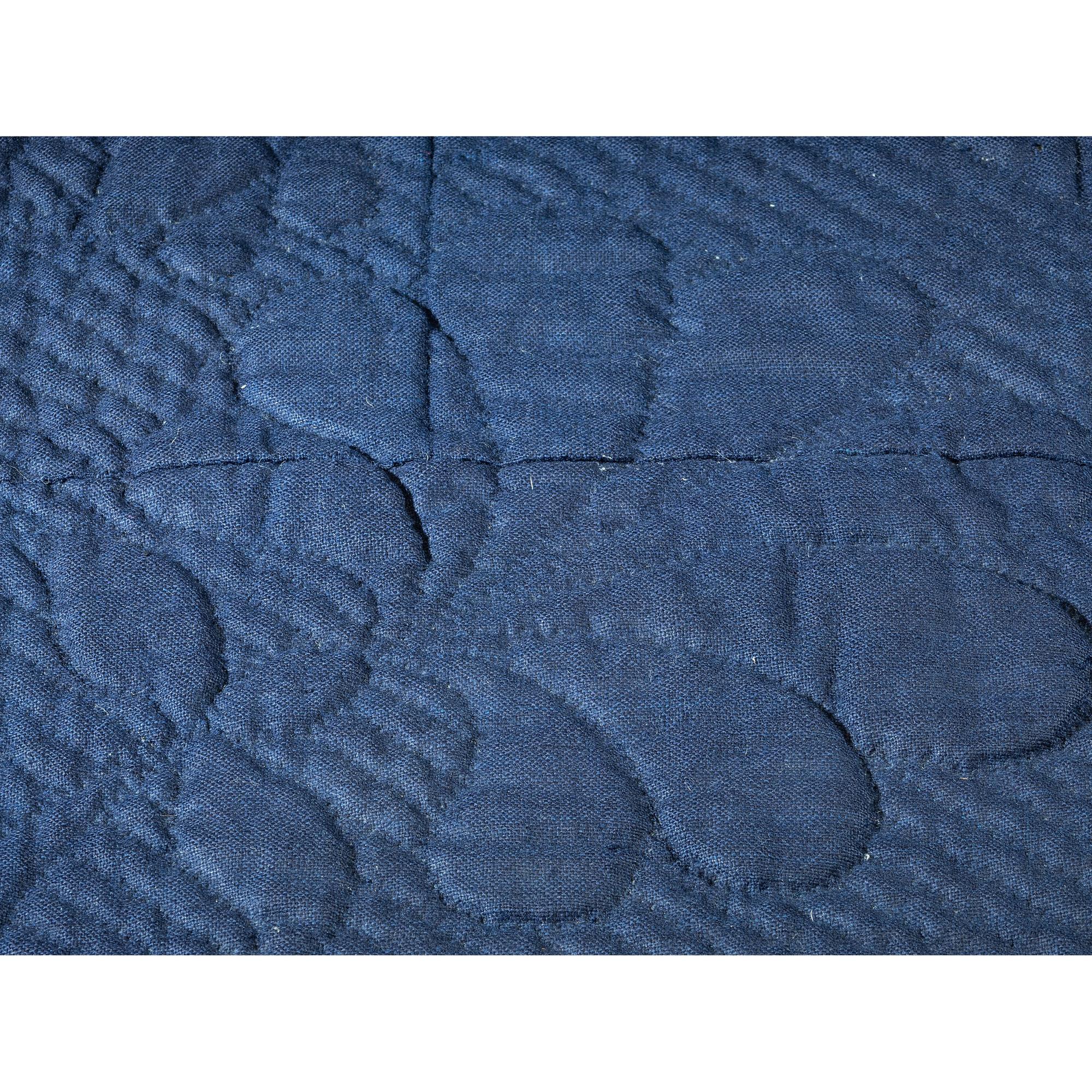 An Indigo Dyed Linsey Woolsey Quilt