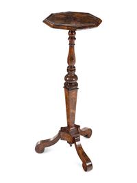 A Dutch Marquetry Kettle Stand