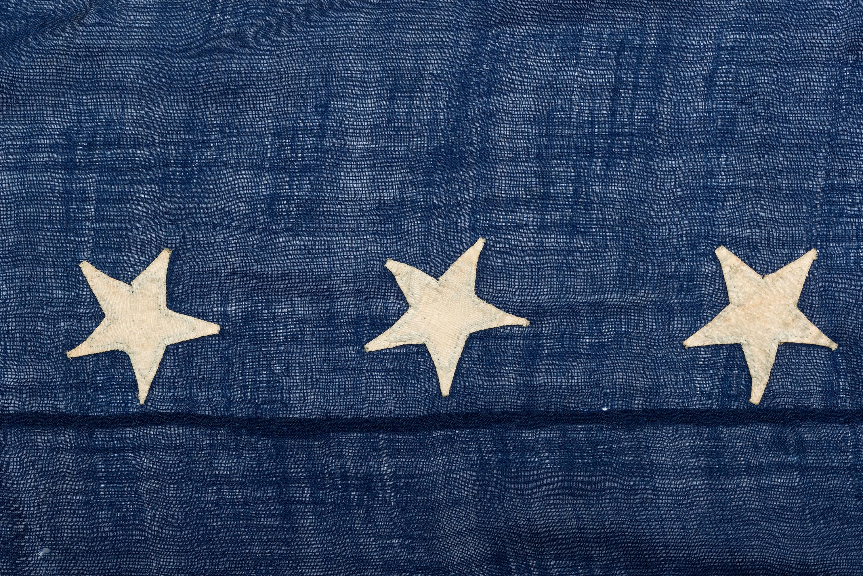 [FLAGS] -- [CIVIL WAR]. 34-star American flag. Ca 1861-1863.