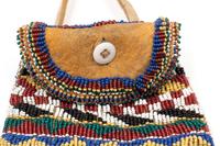 Apache Beaded Hide Strike-a-Light Bag