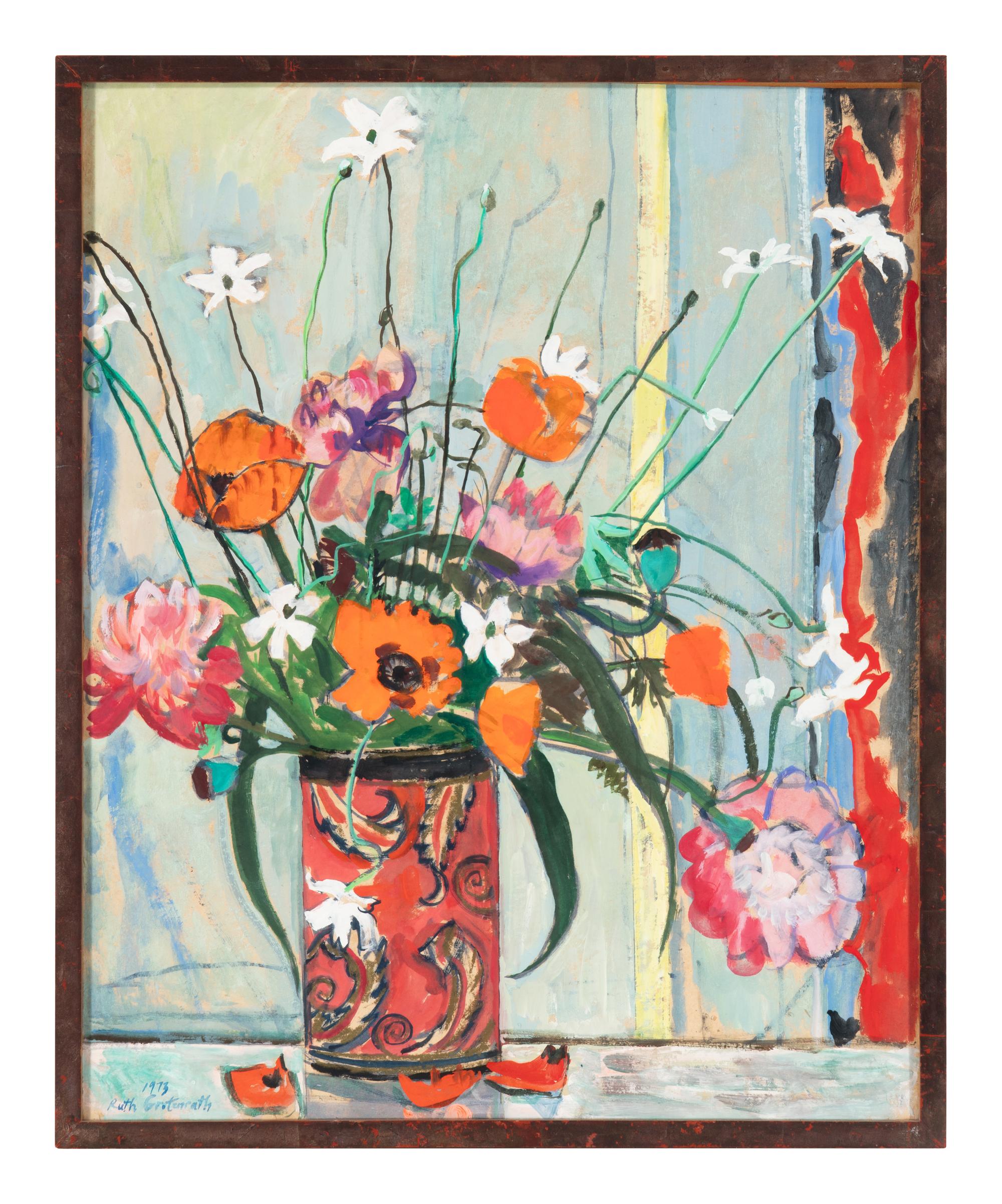 Poppies and Anemones, 1973