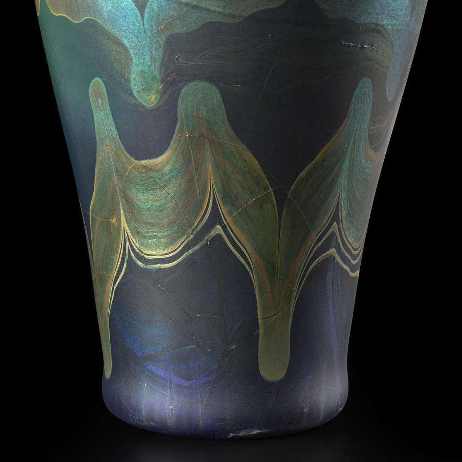 Tiffany Studios A Large Decorated Favrile Vase, New York, 1895