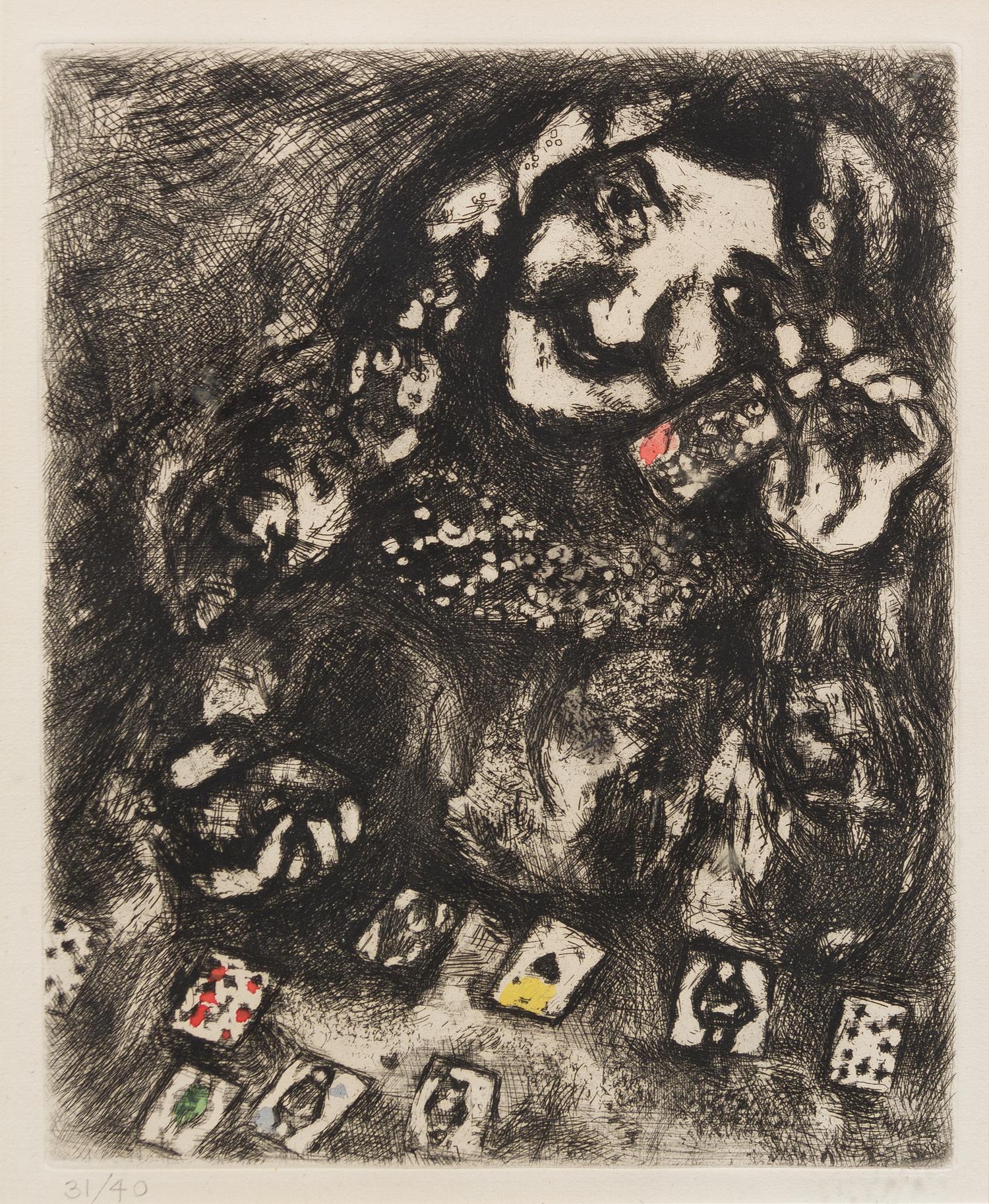 Marc Chagall, (French/Russian, 1887–1985), Les Devineresses (from Les Fables de la Fontaine), 1927-30