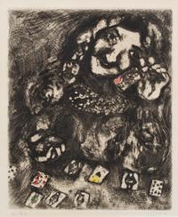 Marc Chagall, (French/Russian, 1887–1985), Les Devineresses (from Les Fables de la Fontaine), 1927-30