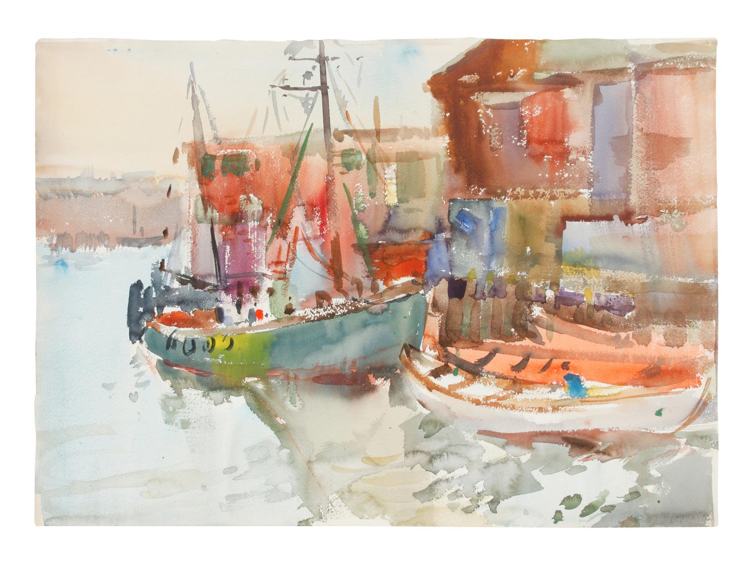 Harbor Scene