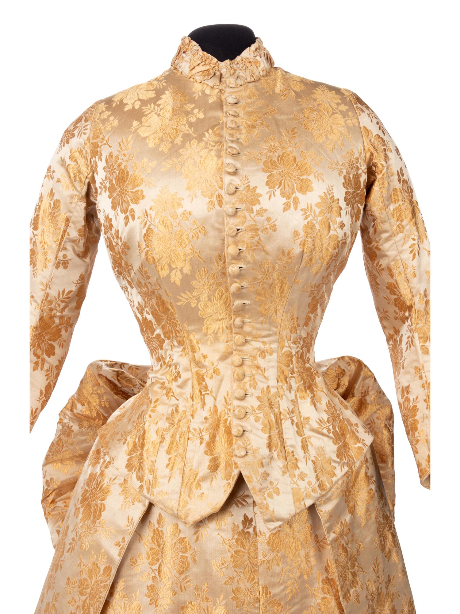 Two-Piece Bustle Dress, 1880s