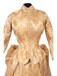Two-Piece Bustle Dress, 1880s