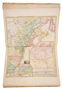 LE ROUGE, George Louis (1712-1790). Atlas Amériquain Septentrional contenant les details des differentes provinces... Paris, 1778