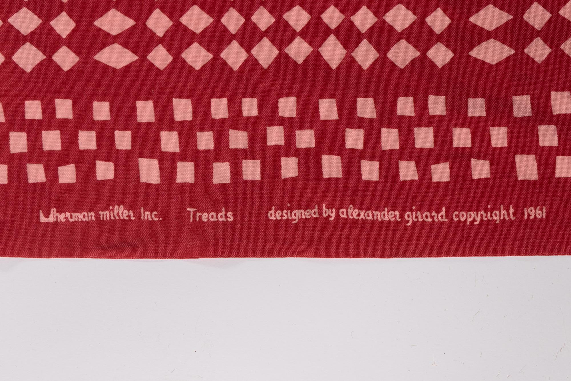 Treads Textile, 1961 Herman Miller, USA