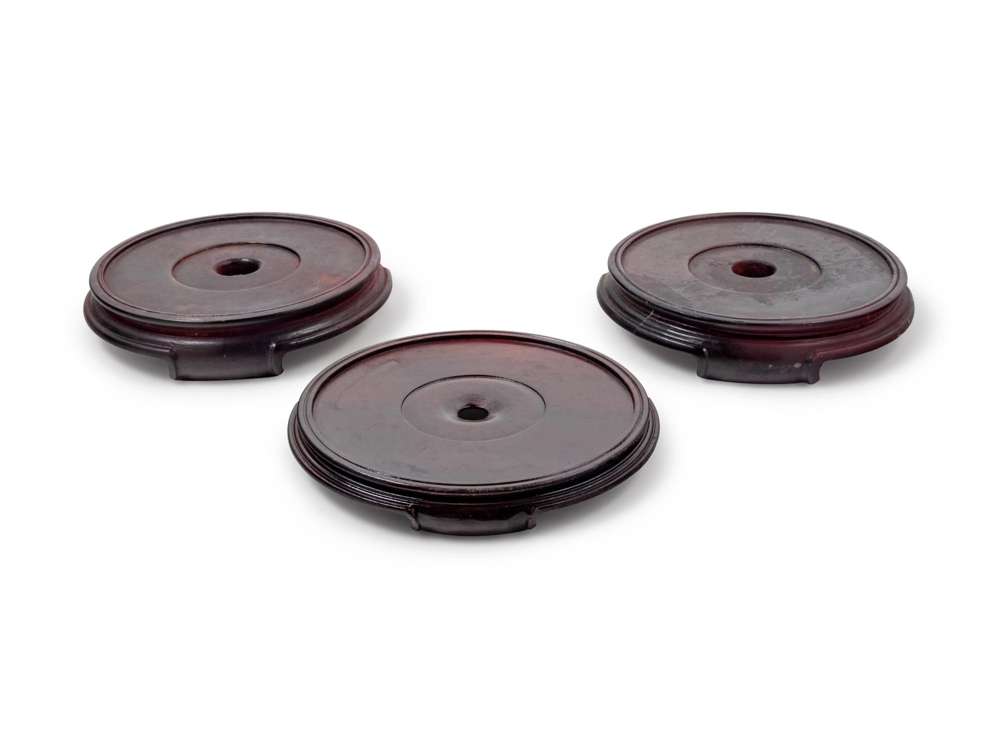 Nineteen Chinese Hardwood Stands
