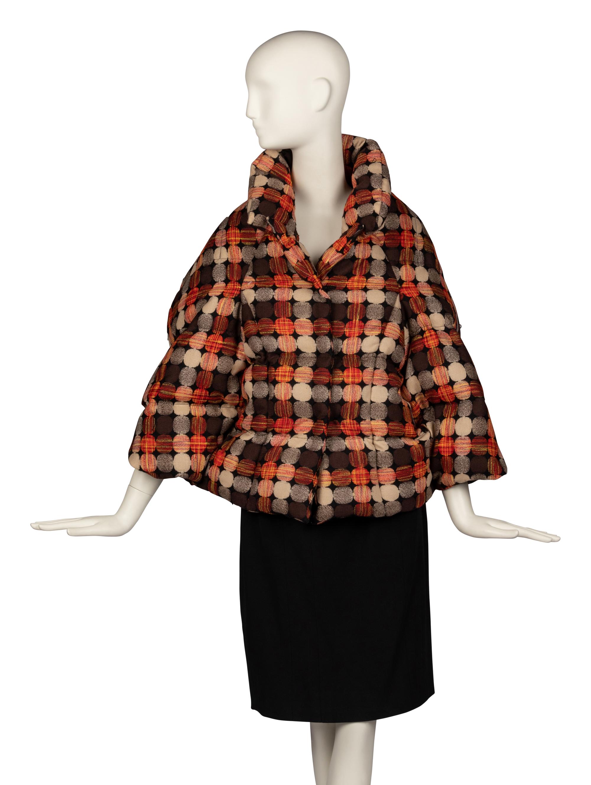 Junya Watanabe for Comme des Garçons Wool Jacquard Puffer Jacket