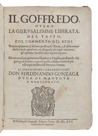 [17th CENTURY PRINTING - ITALY]. A group of 5 works, comprising: