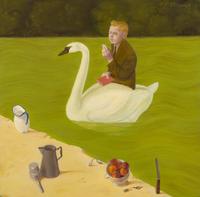 Poet in Swan Boat,