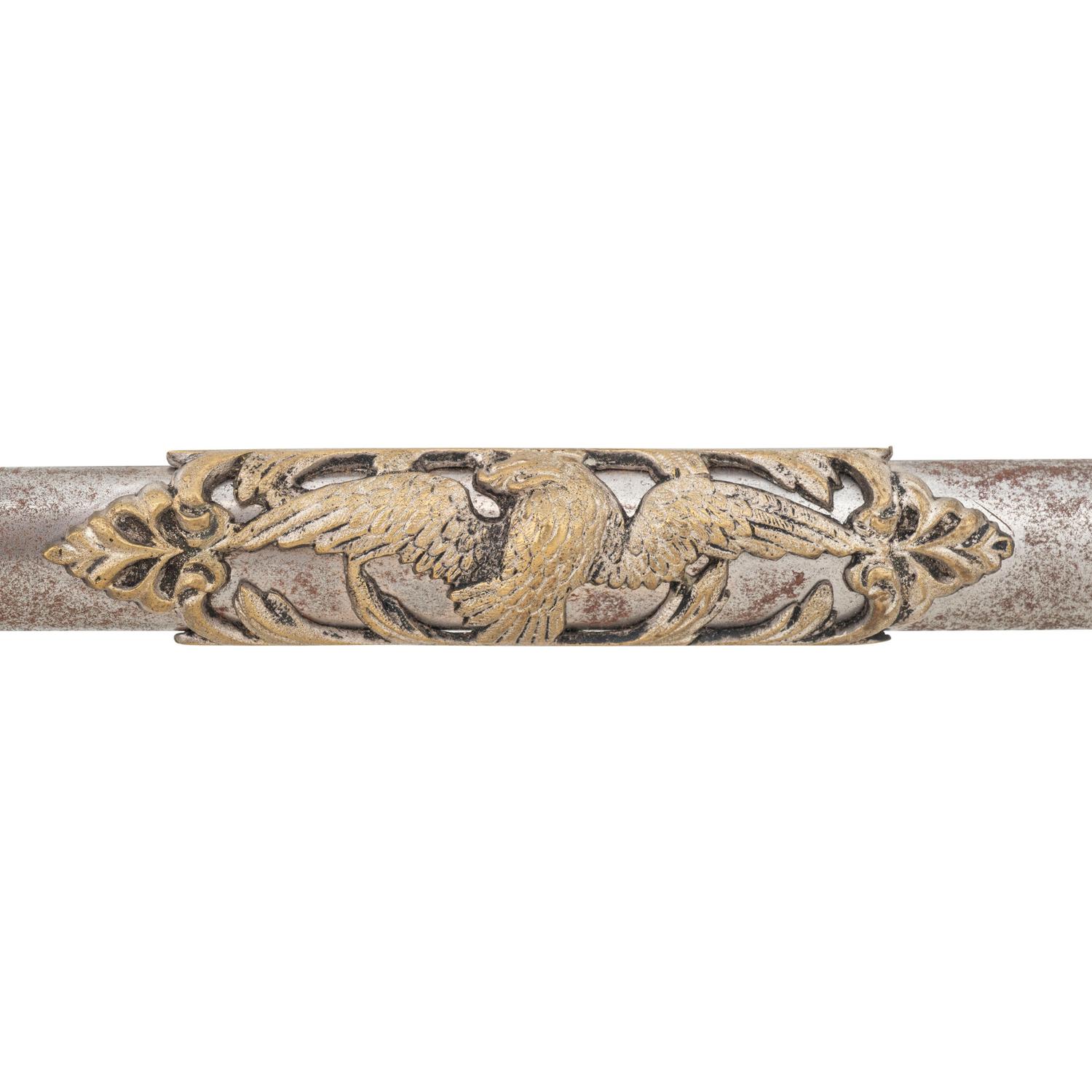 Improved Order of Red Men Fraternal Sword Named to Elisha Pease (Three Time Texas Governor)
