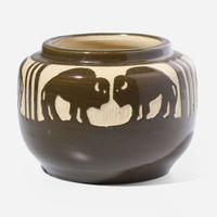 Julia Mattson (American, 1893-1967) Vase for North Dakota School of Mines, USA, circa 1930