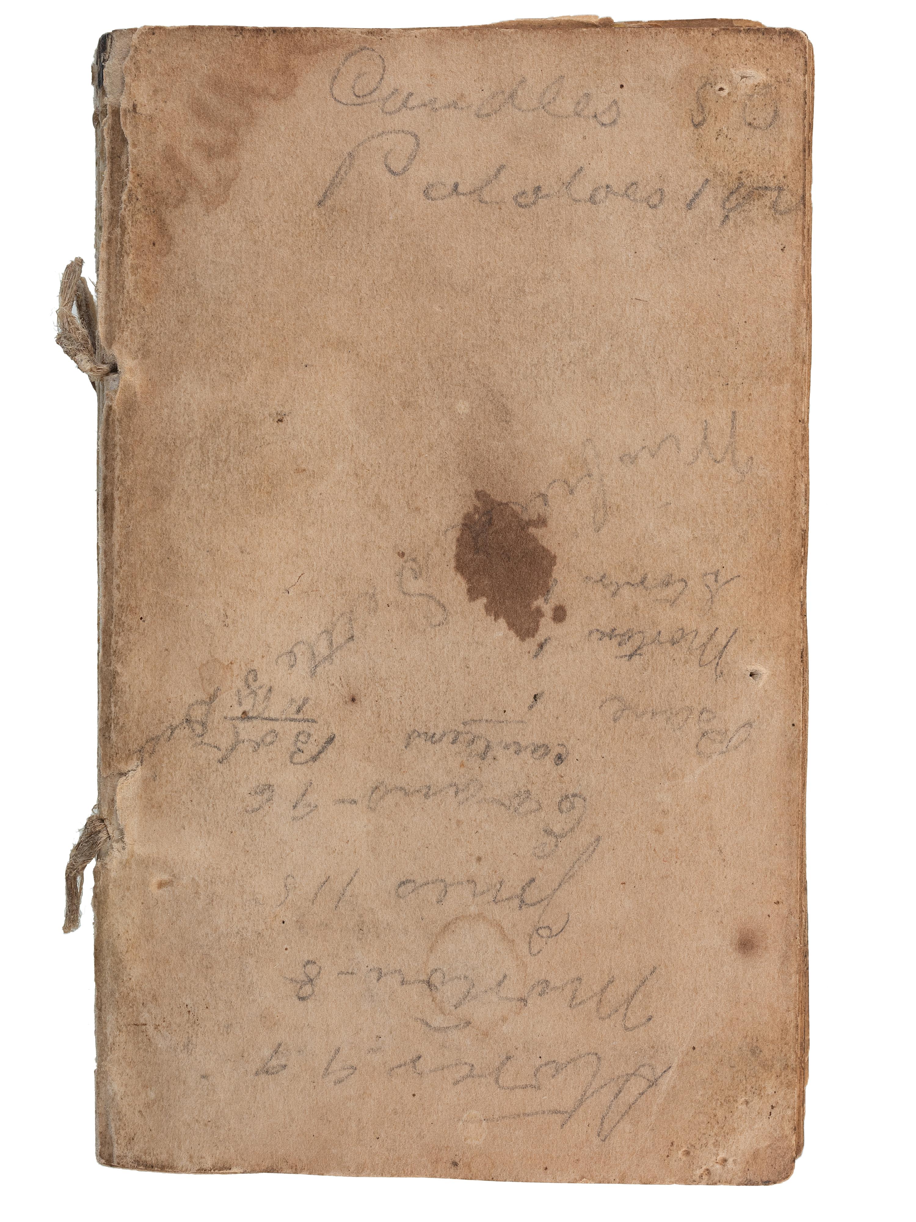 [CIVIL WAR]. Diary of Assistant Surgeon Robert P. Davis, 84th Indiana Regiment.
