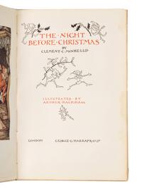 RACKHAM, Arthur (1867-1939) and Clement C. MOORE. The Night Before Christmas . London: George G. Harrap & Co., 1931.