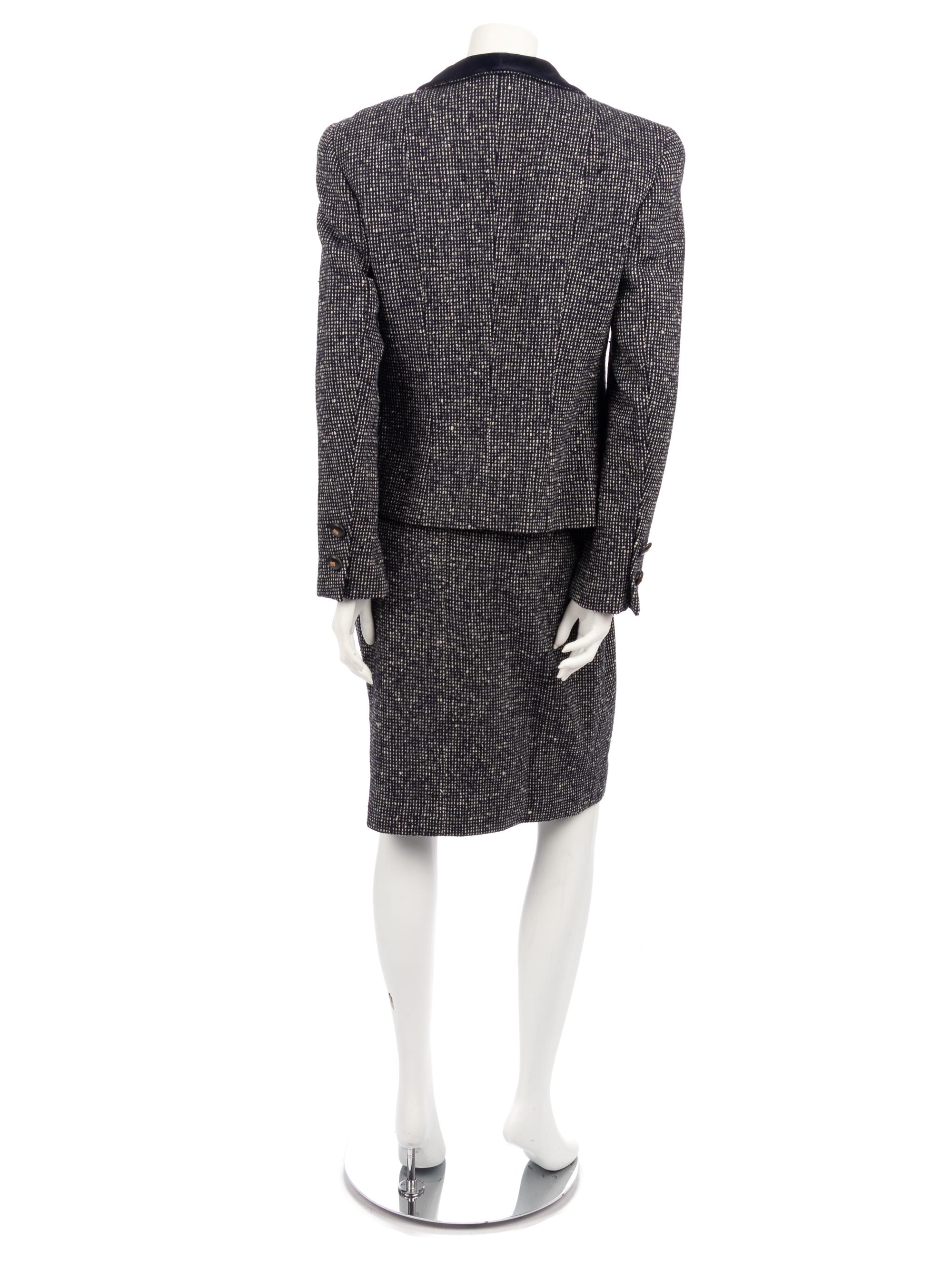 Six Designer Skirt Suits, 1990-2000s