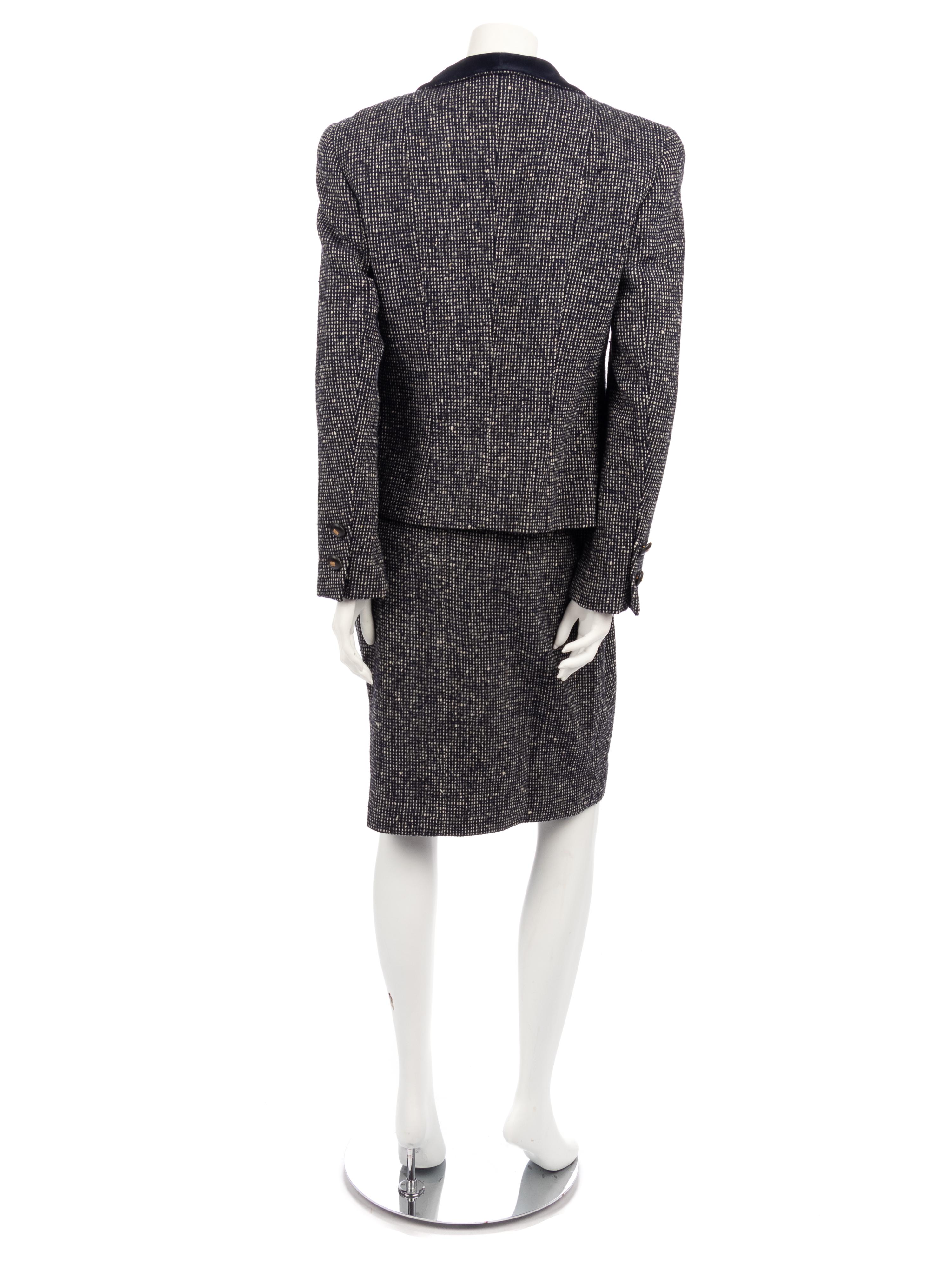 Six Designer Skirt Suits, 1990-2000s