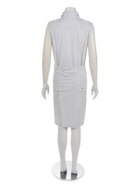 Chanel Cotton Pinstripe Shirt Dress and Shrug, Cruise 2001