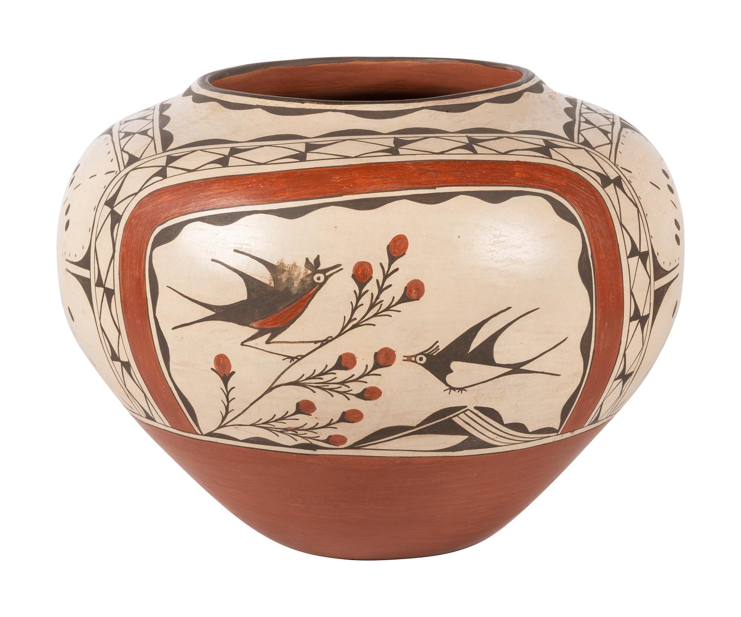 Polychrome Pottery Jar