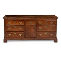 A George II Oak Dresser Cabinet