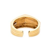 YELLOW GOLD CUFF BRACELET