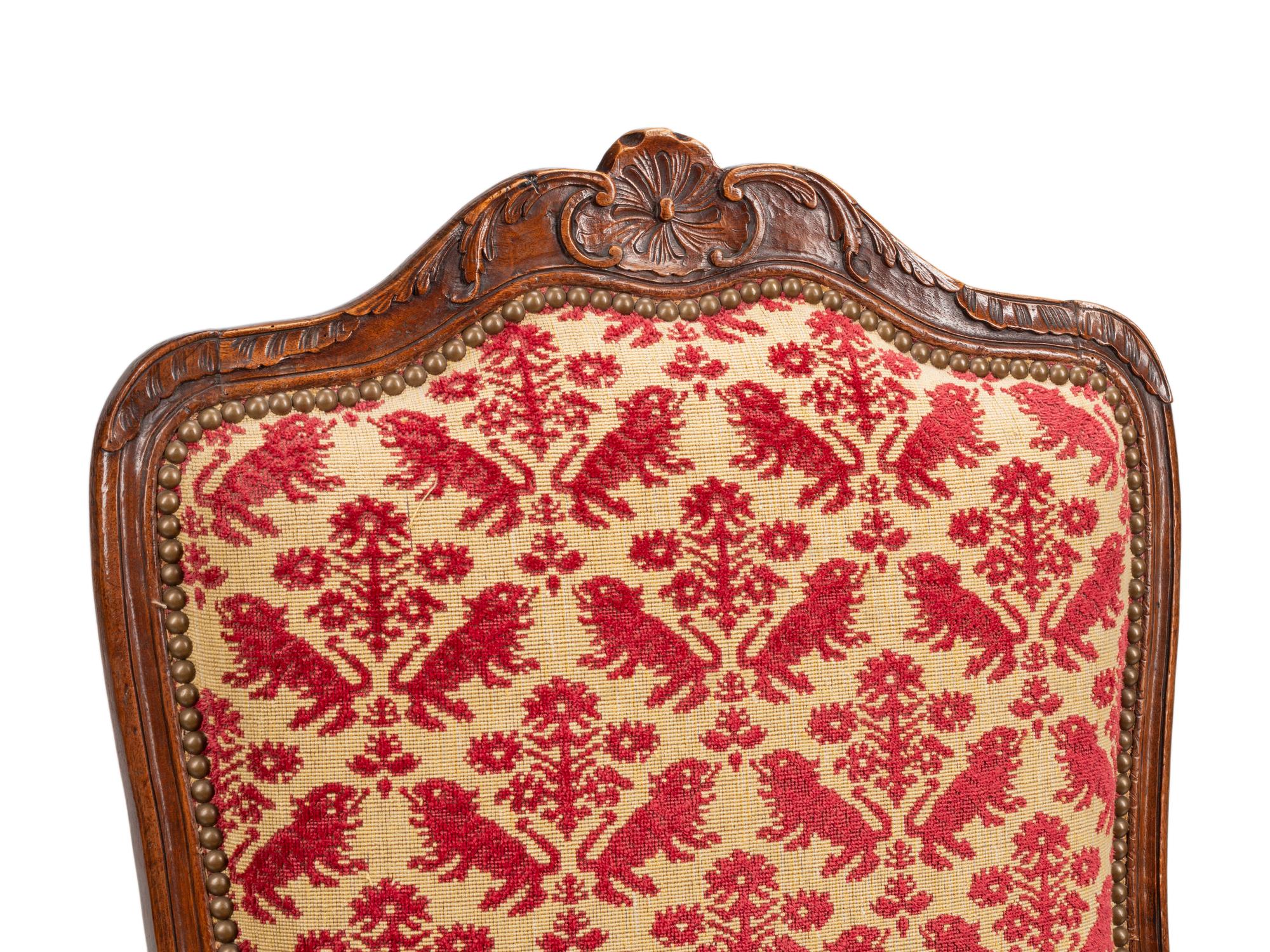 A Régence Walnut Fauteuil