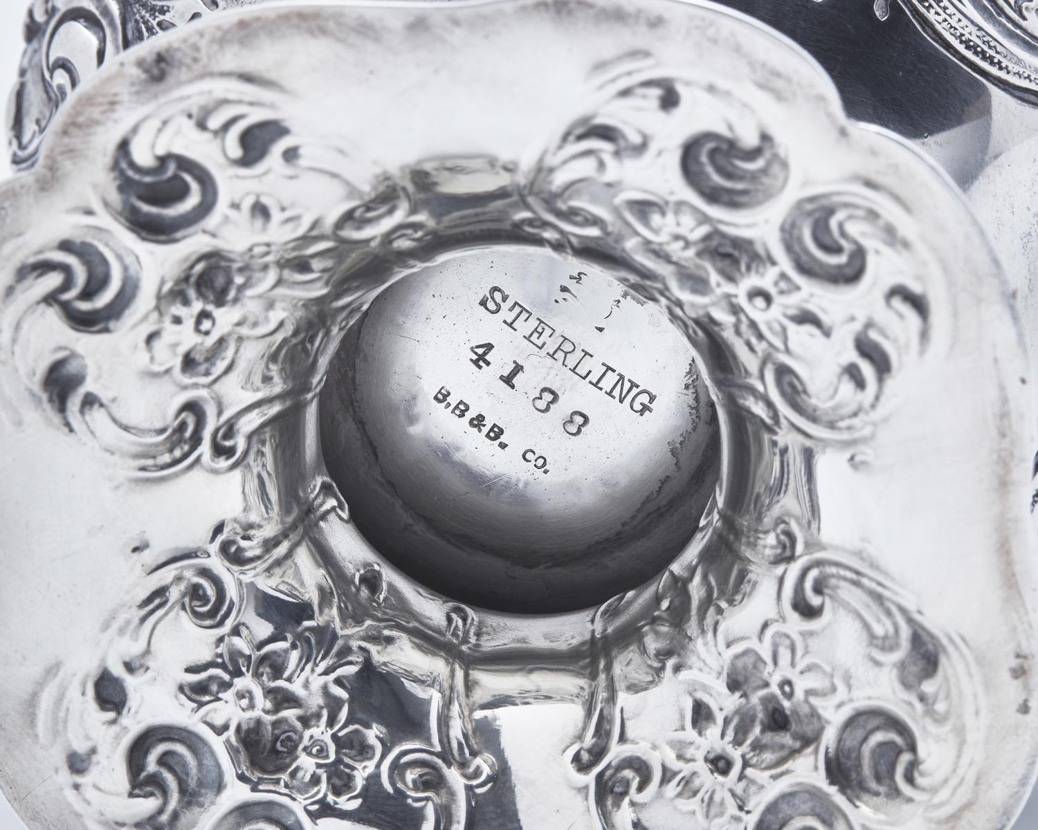 An American Silver Three-Piece Coffee Service