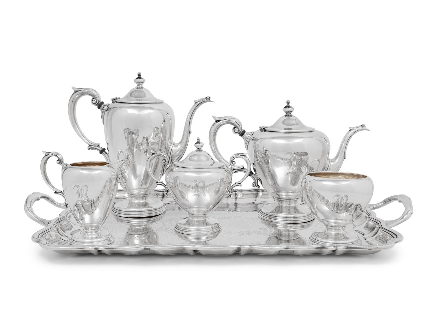 An American Silver Tea and Coffee Service