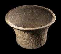 An Canaanite Basalt Bowl