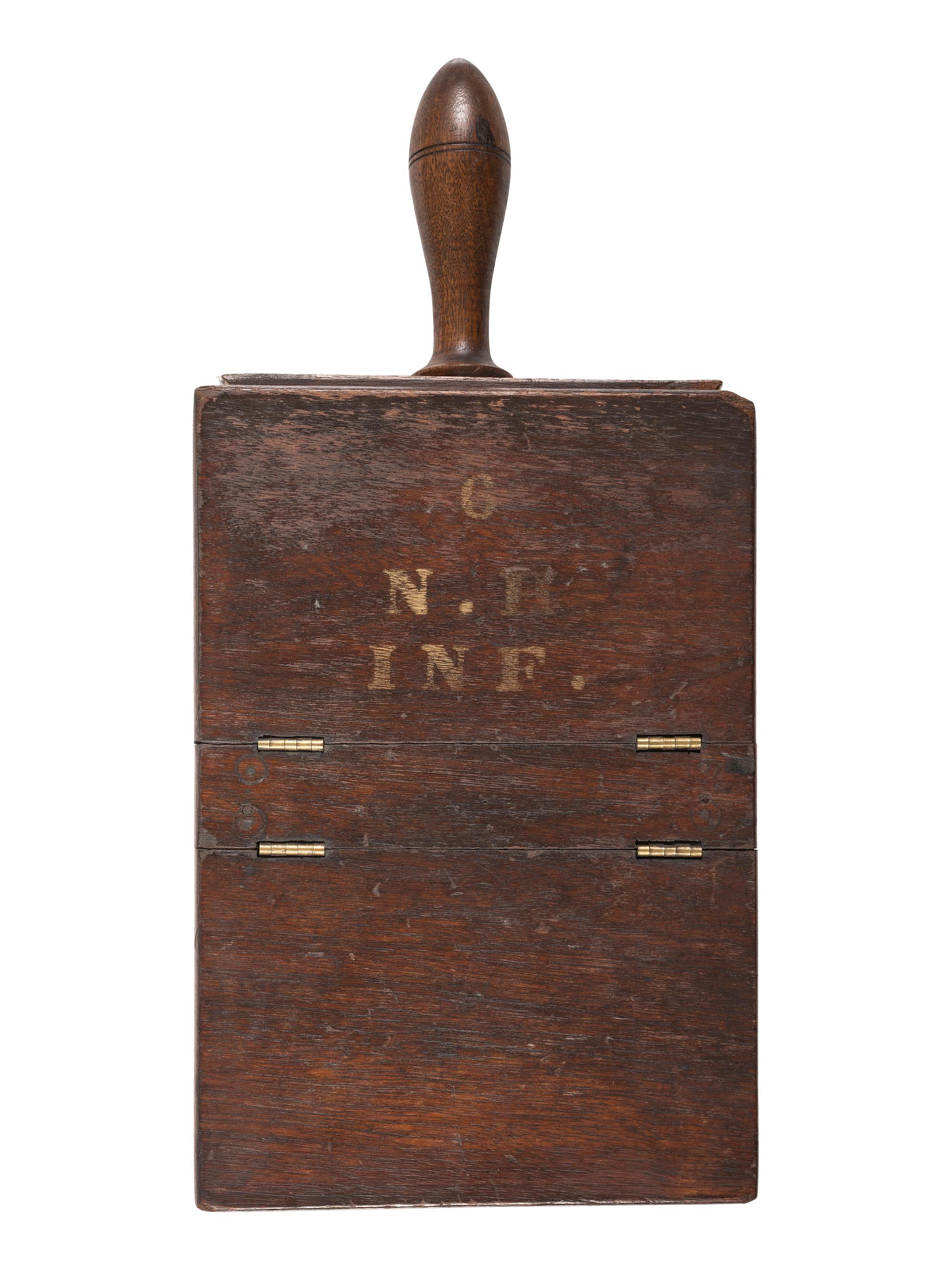 [CIVIL WAR]. 6th New Hampshire Infantry Regimental ballot box.