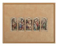 Four Stained Glass Window Designs