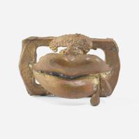Buster Simpson (American, b. 1942) Lip Belt Buckle, USA, circa 1969