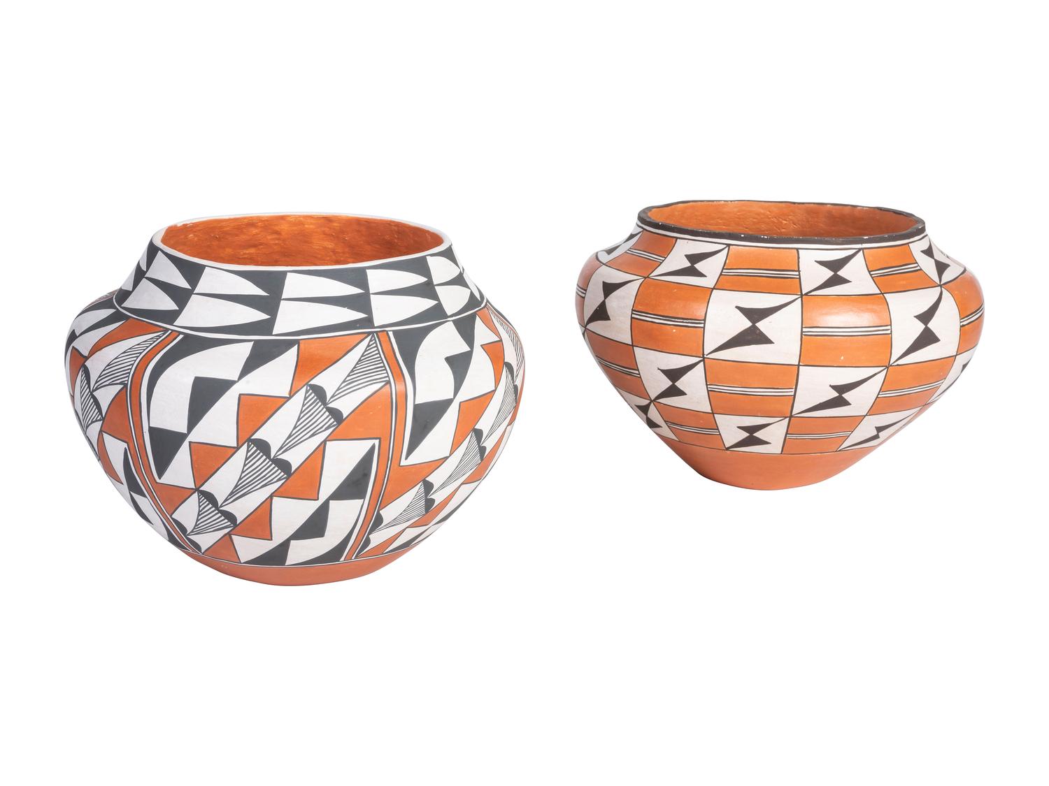 Acoma Polychrome Pottery
