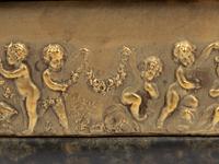 A Continental Gilt Bronze Mounted Marble Vase