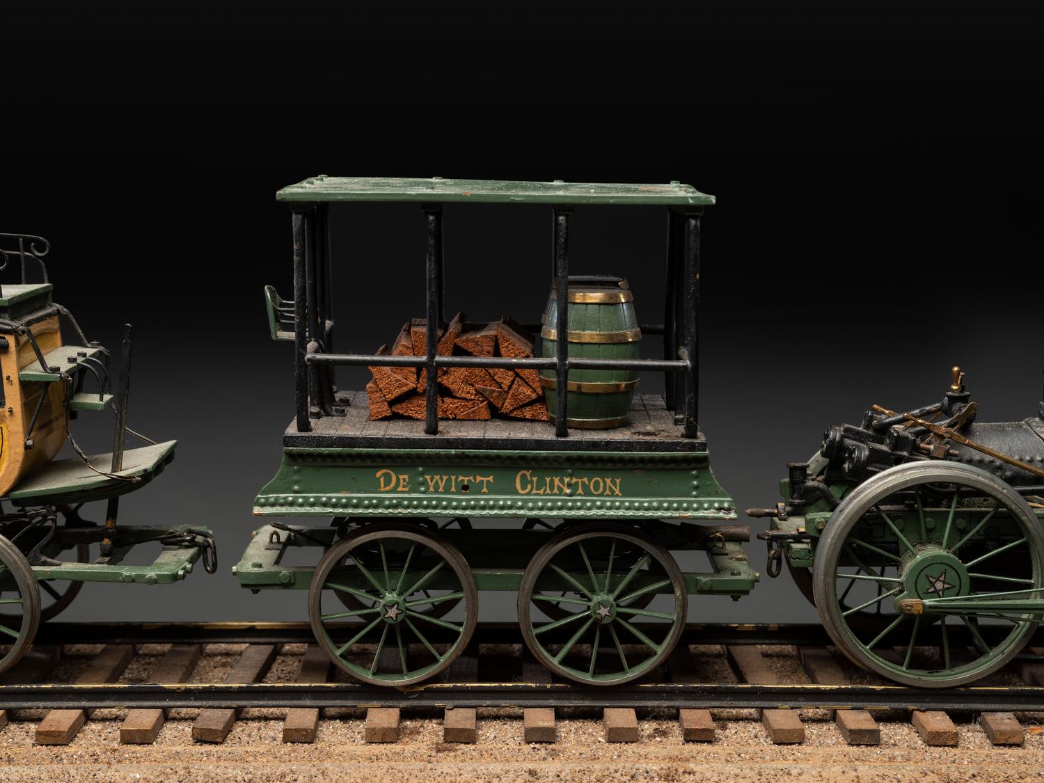 A 'DeWitt Clinton' Passenger Train Model