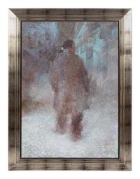 Figure in a Blizzard