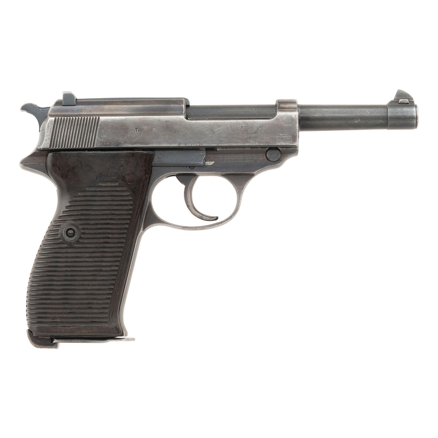 **ac41 Code Walther P38 Pistol with Scarce Radom lyo Code Holster and One Matching Magazine